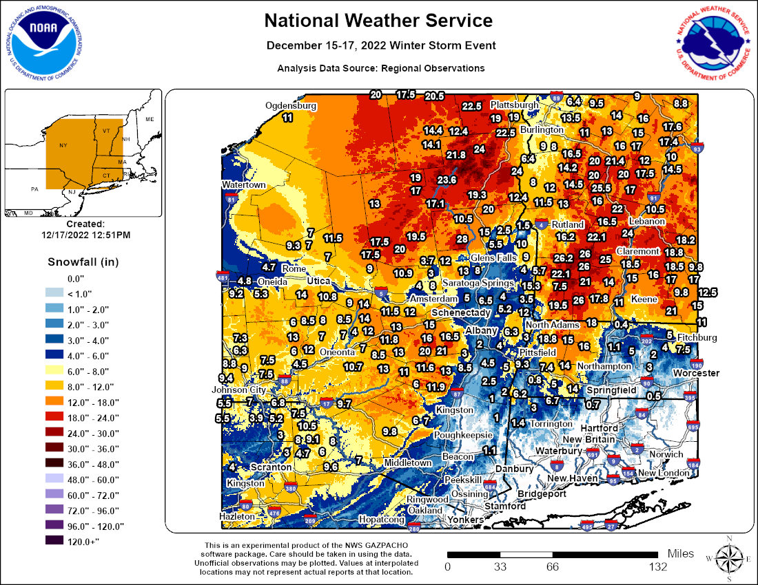 December 15 17 2022 Nor easter